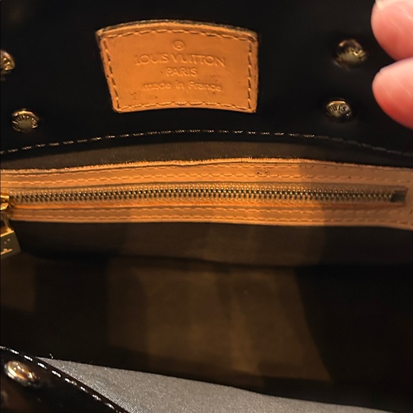 Louis Vuitton Black Vernis Lead PM handbag VGC - Picture 3 of 15
